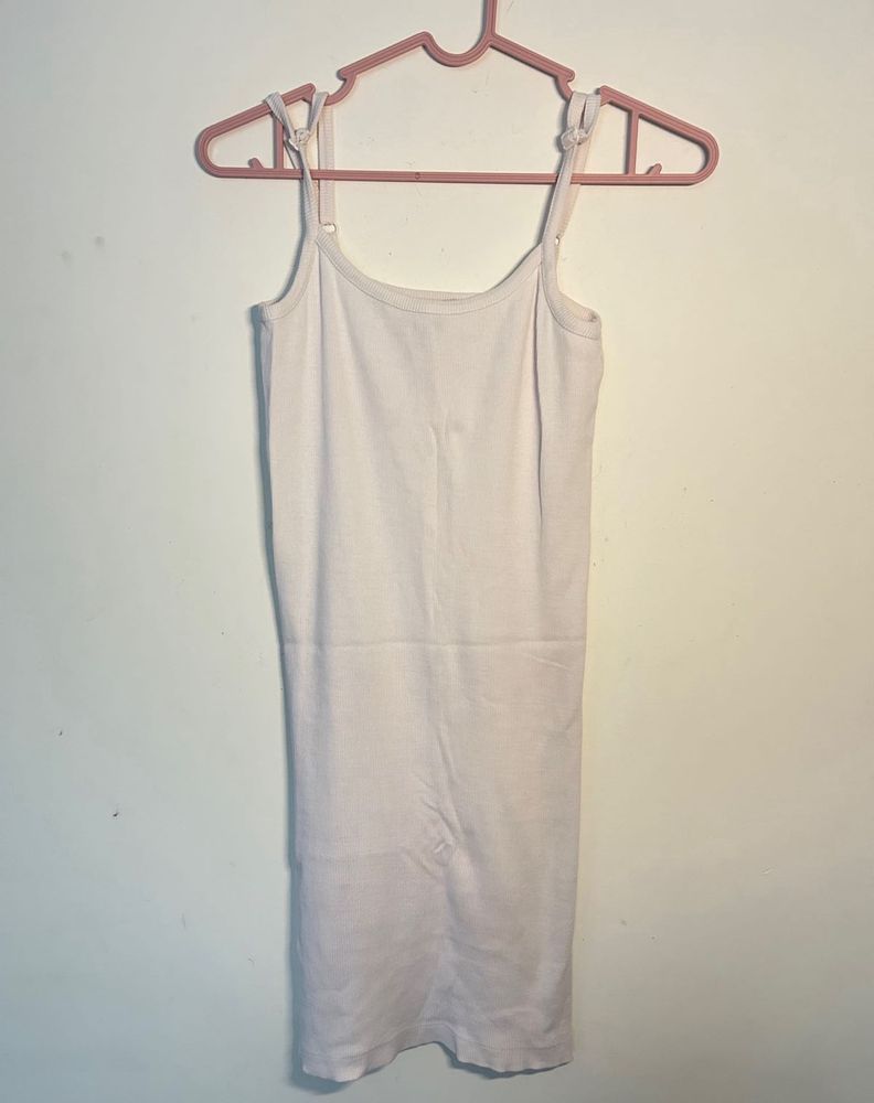 White Spaghetti Strap Tank Top