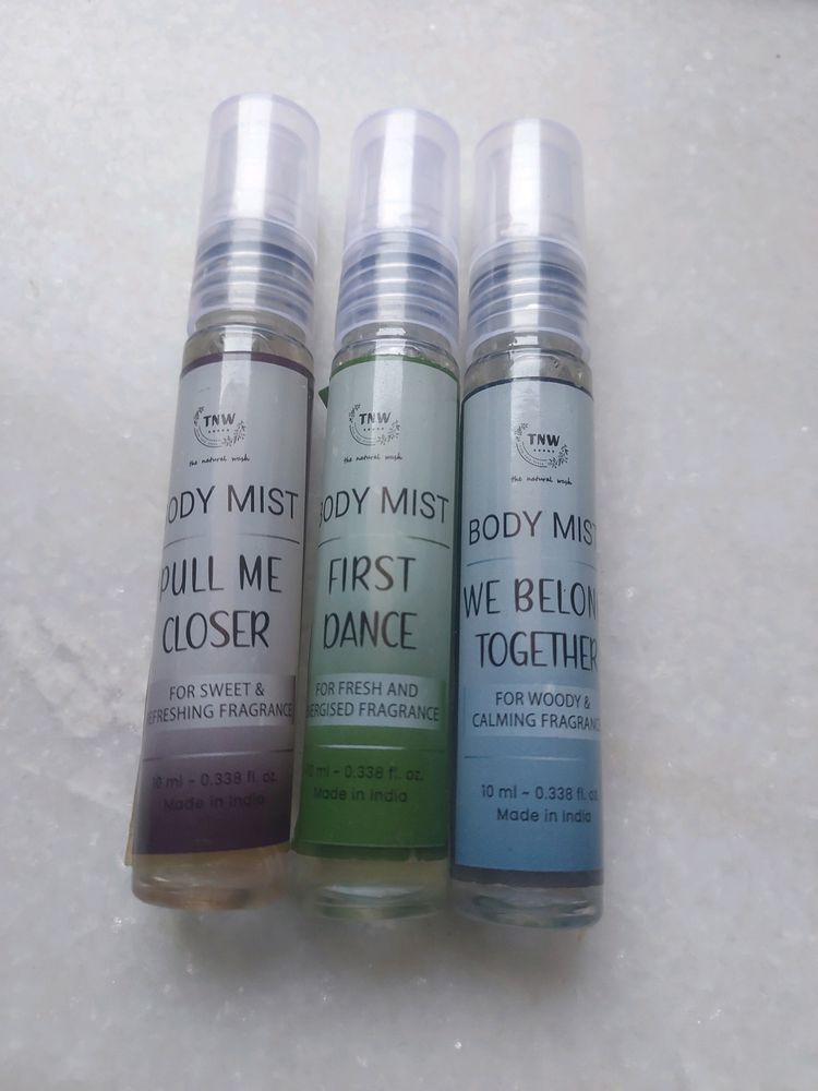 The Natural Wash (TNW) Body Mist Samples