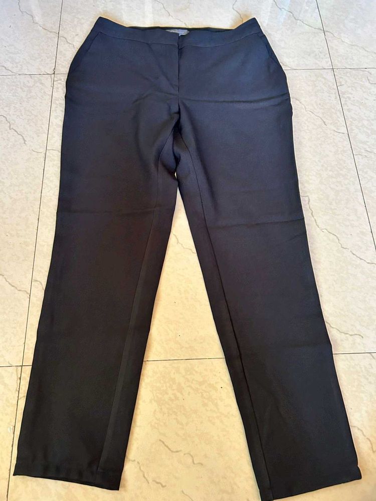 Black Straight Leg Pants
