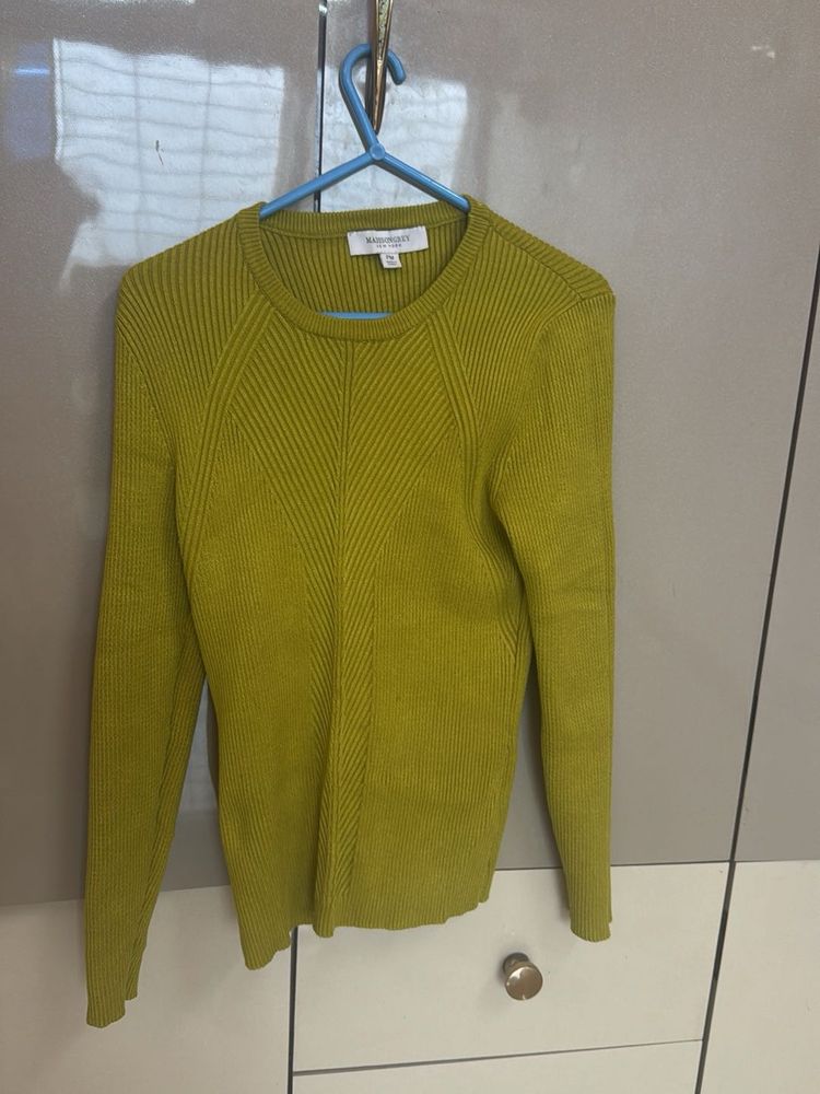 Kensington Green Ribbed Sweater