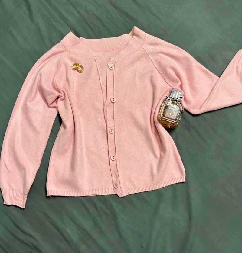 Cute Pink Cardigan