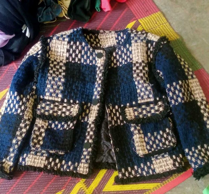 Tweed Style Jacket