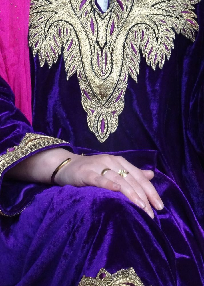 Beautiful Purple Pheran