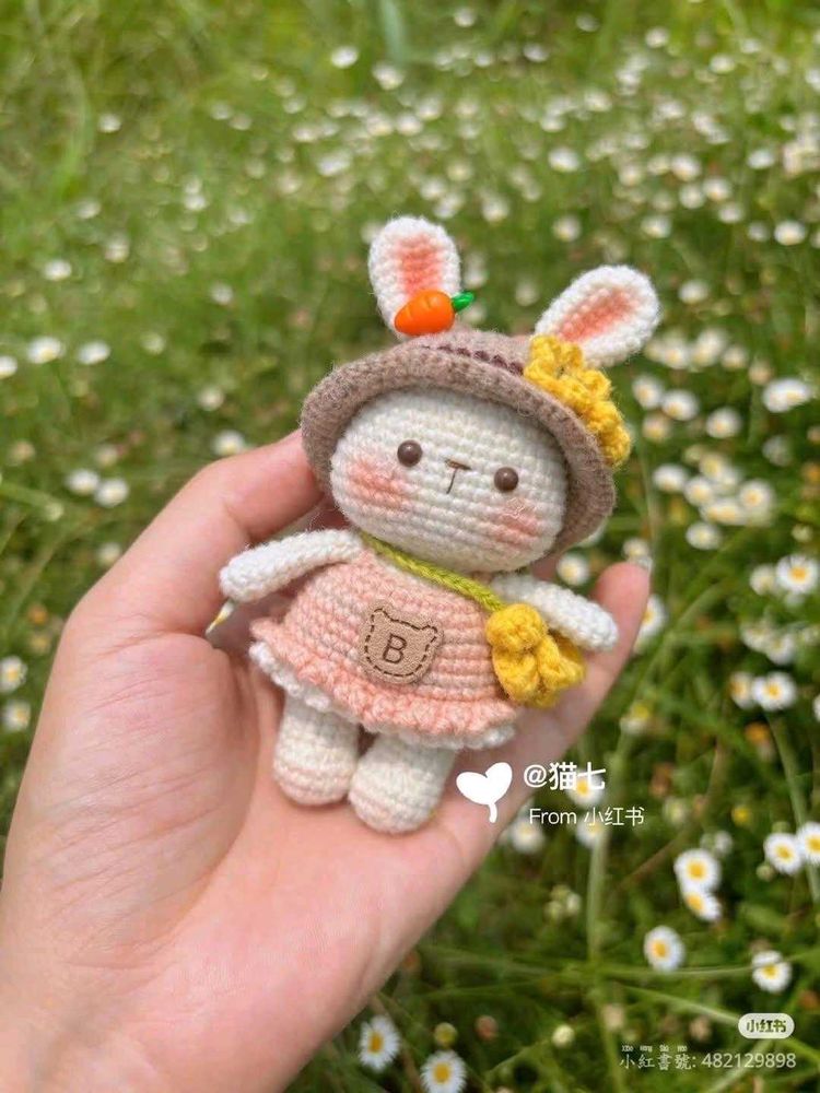 Crochet Bunny Plush