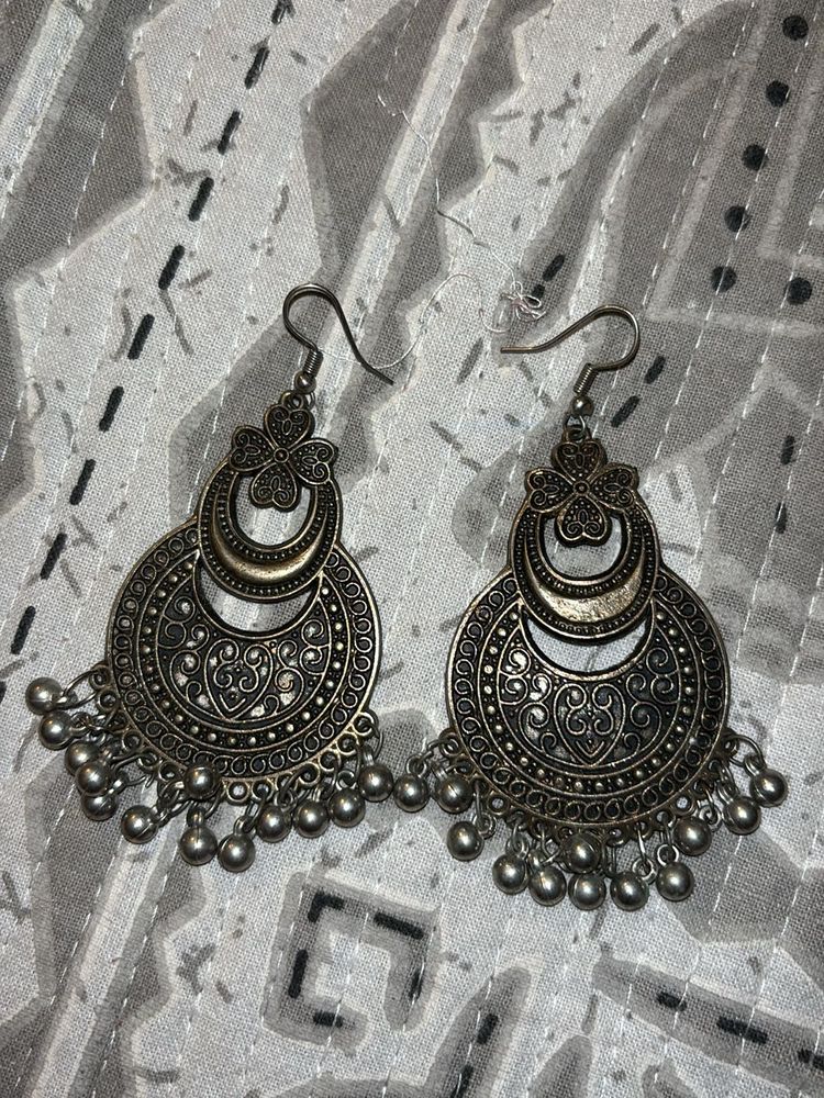 Oxidised Earrings