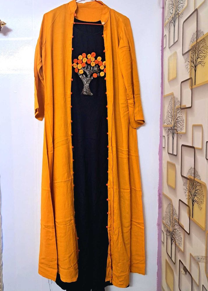 Gown With Long Jacket