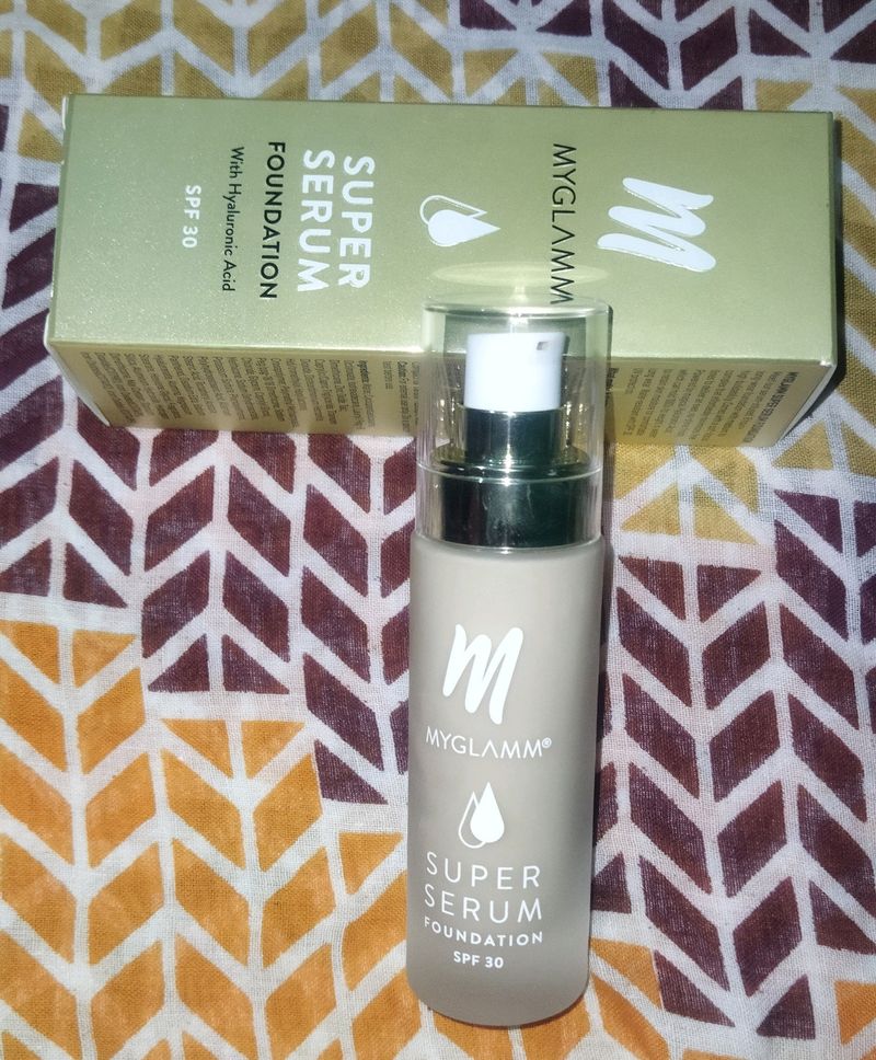 Myglam Super Serum Foundation With Spf30 ....😍