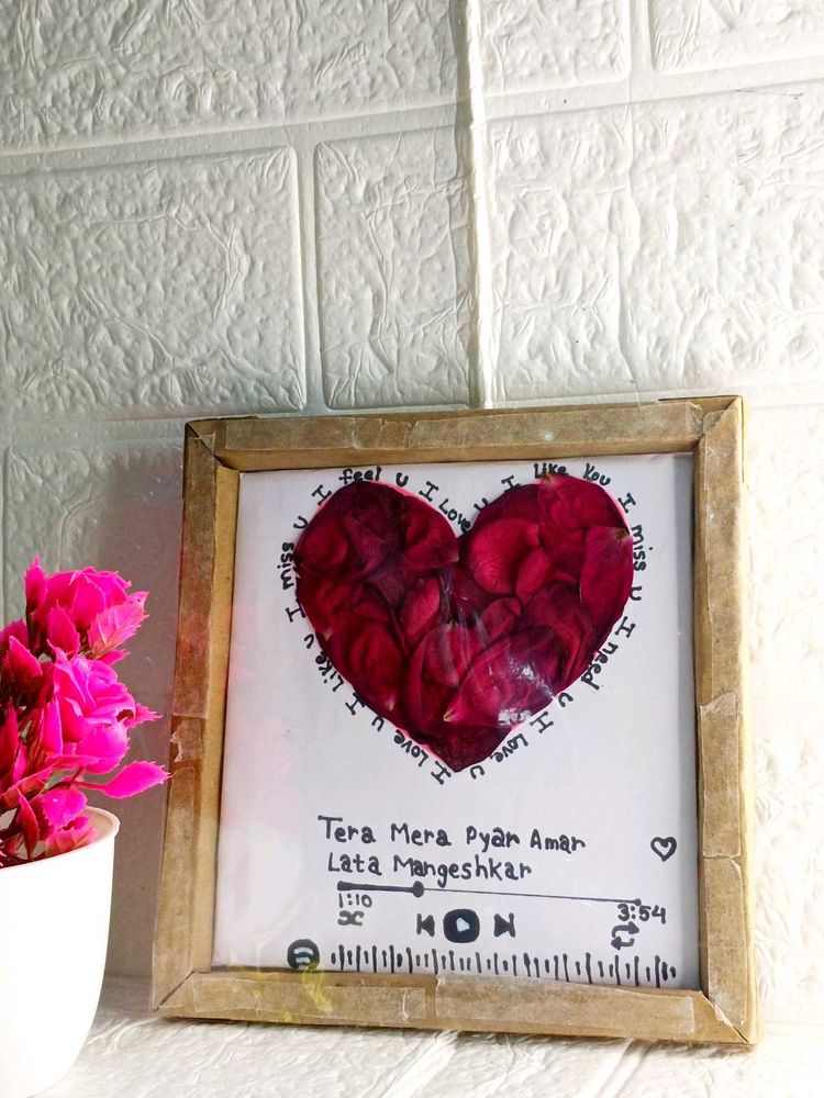 Handcrafted 'Tera Mera Pyar' Artwork