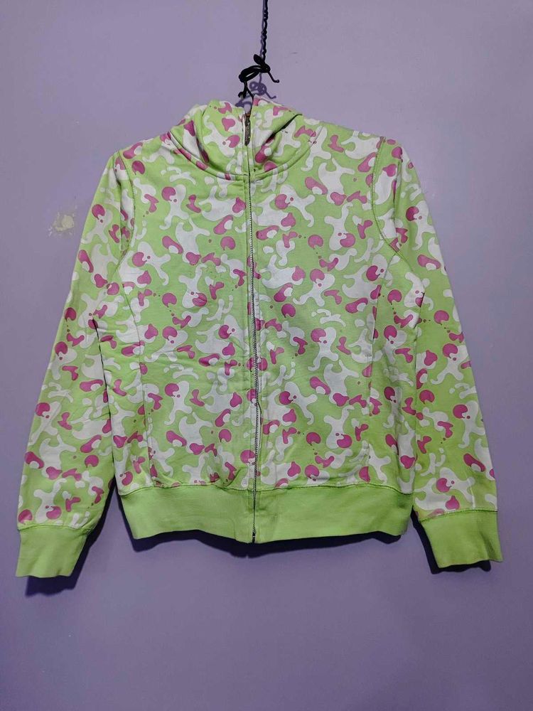 devil nut Fun Patterned Hoodie