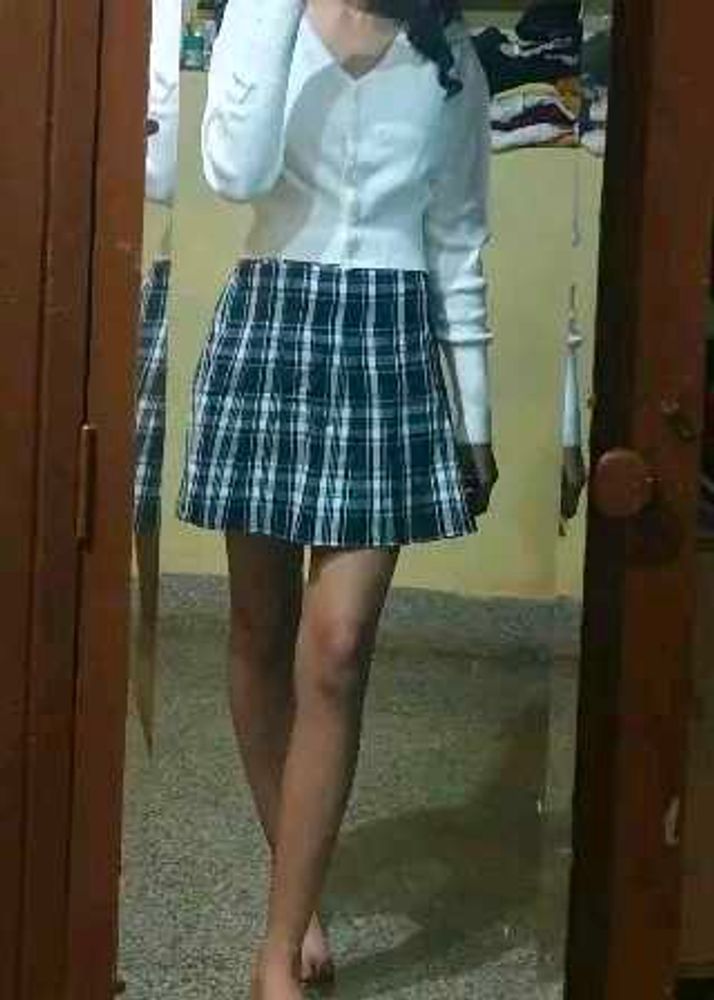 Plaid Mini Skirt