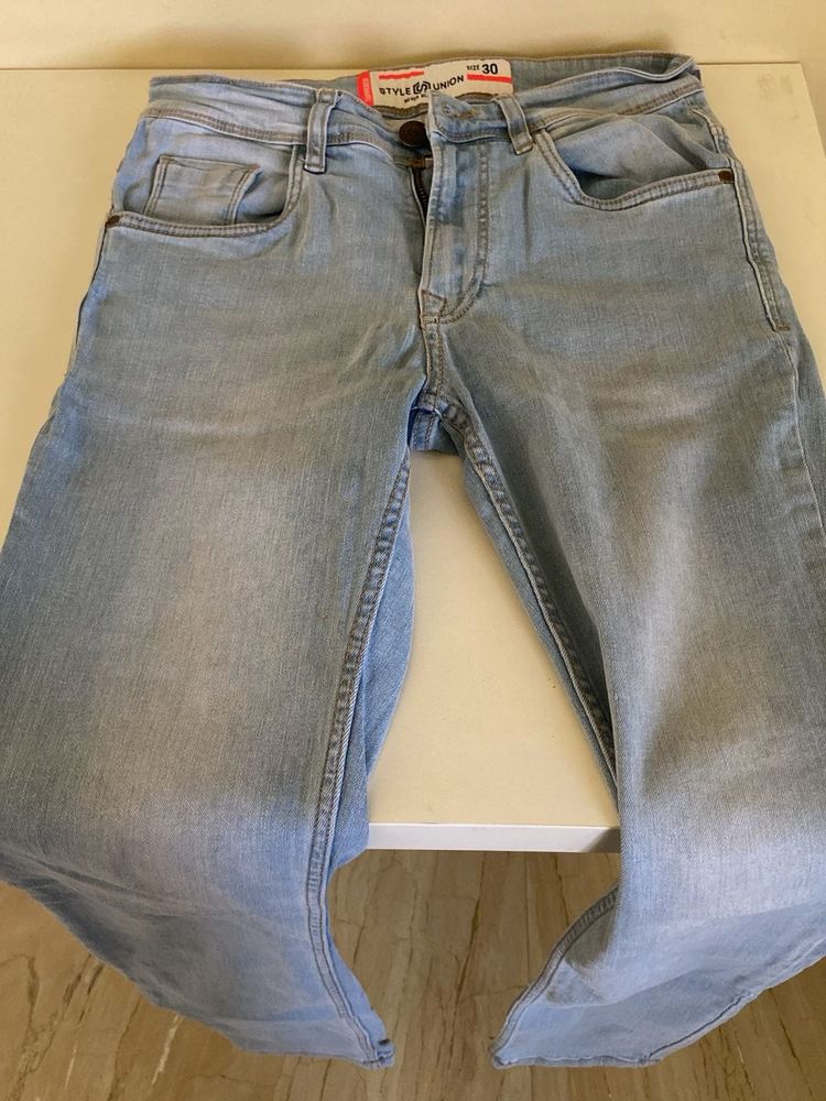 Men’s Light Blue Denim Pant