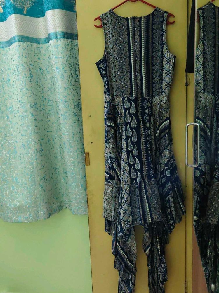 Blue Flary  dress