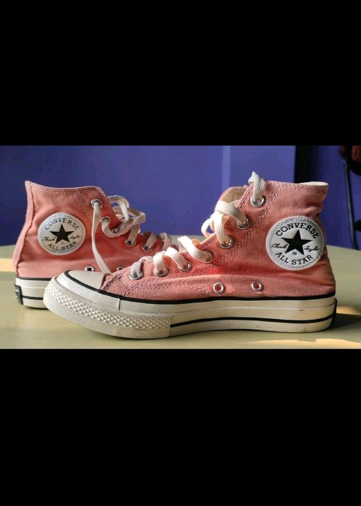 Converse Peach Shoes