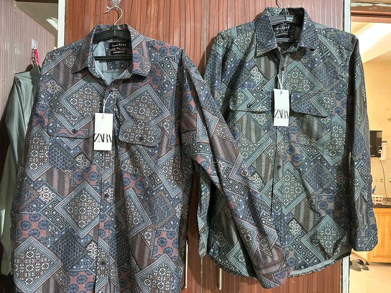 Premium Pattern Painting Shirt