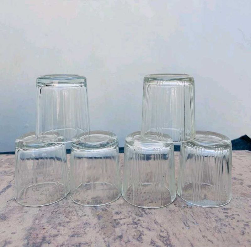 Combo Of 6 Glass 🍷(Cup 🍵)