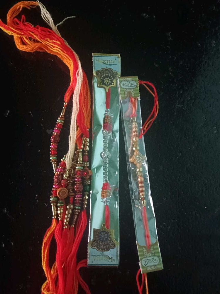 Rakhi Set - Traditional Wristbands