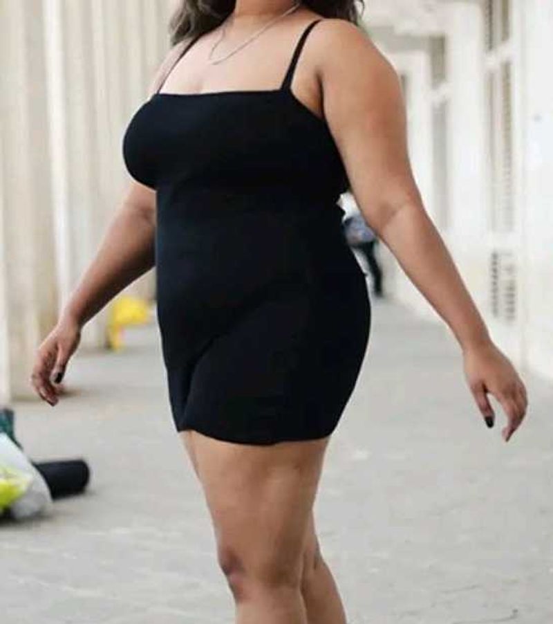 Black back Tie Dress