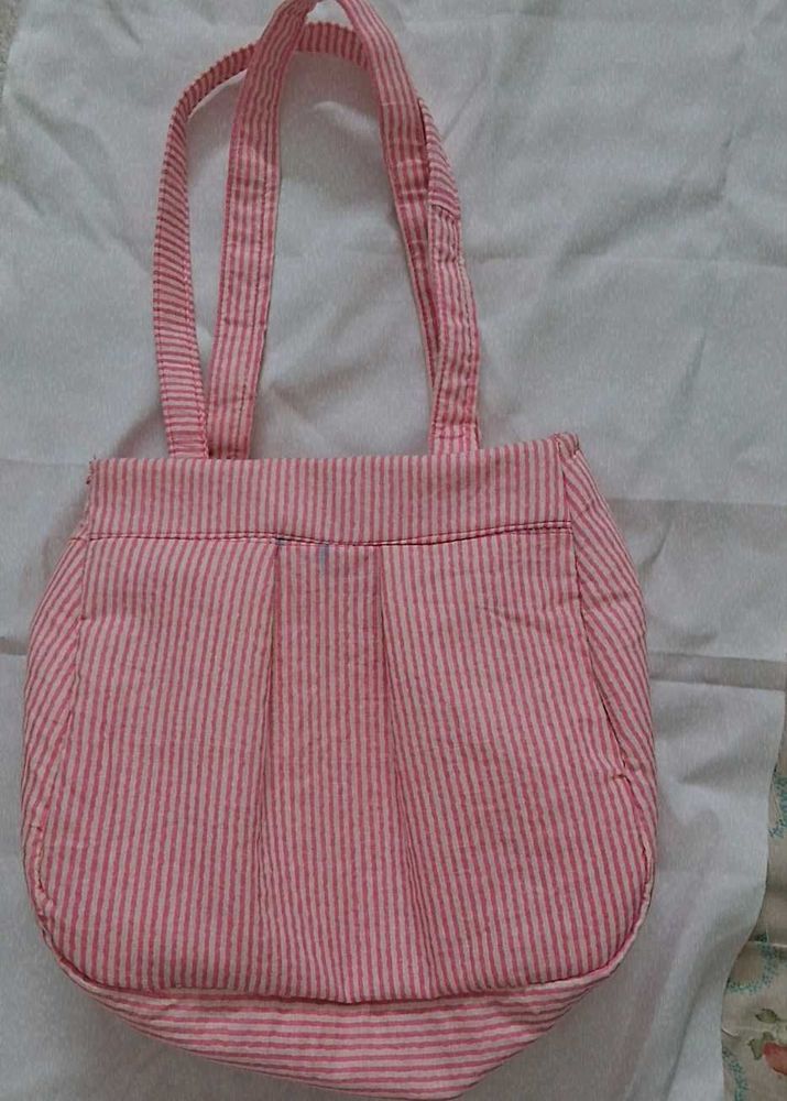 Vintage  Fabric  Beautiful Handbag