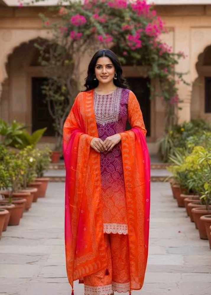 CHINNON sharara set