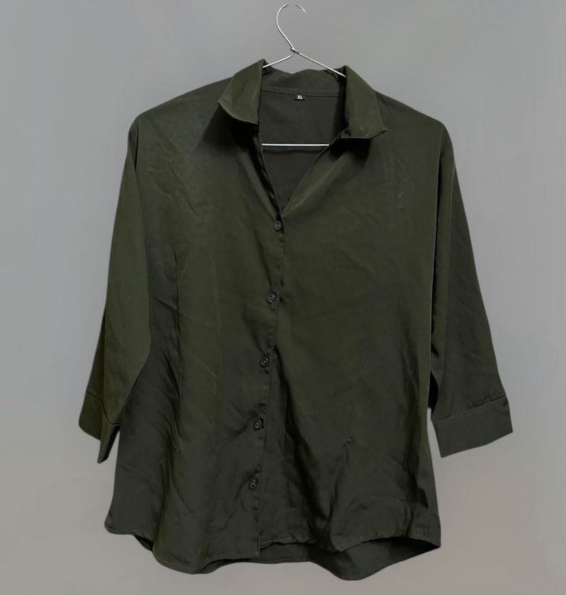 Olive Green Shirt
