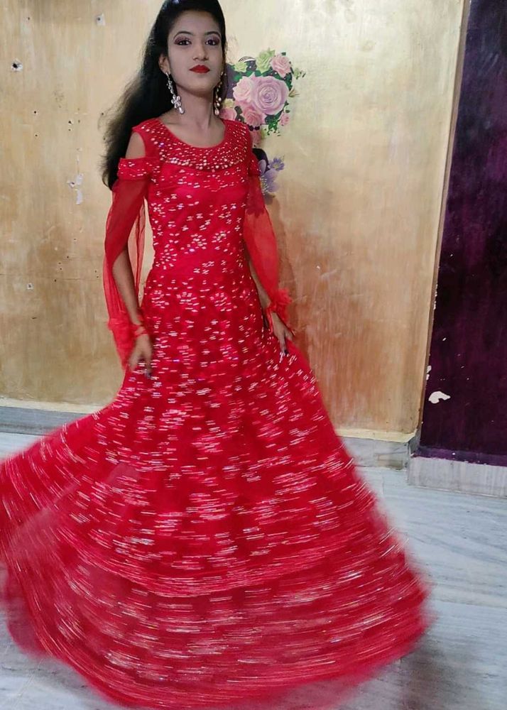 Red Elegant Gown