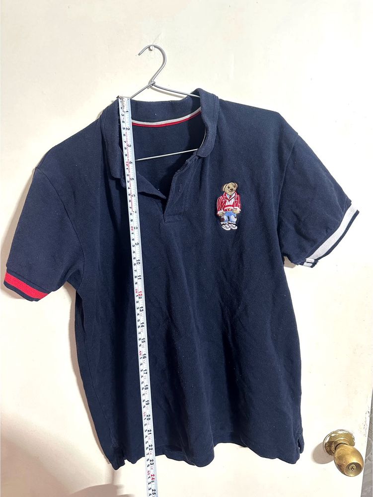 Polo T-Shirt with Bear