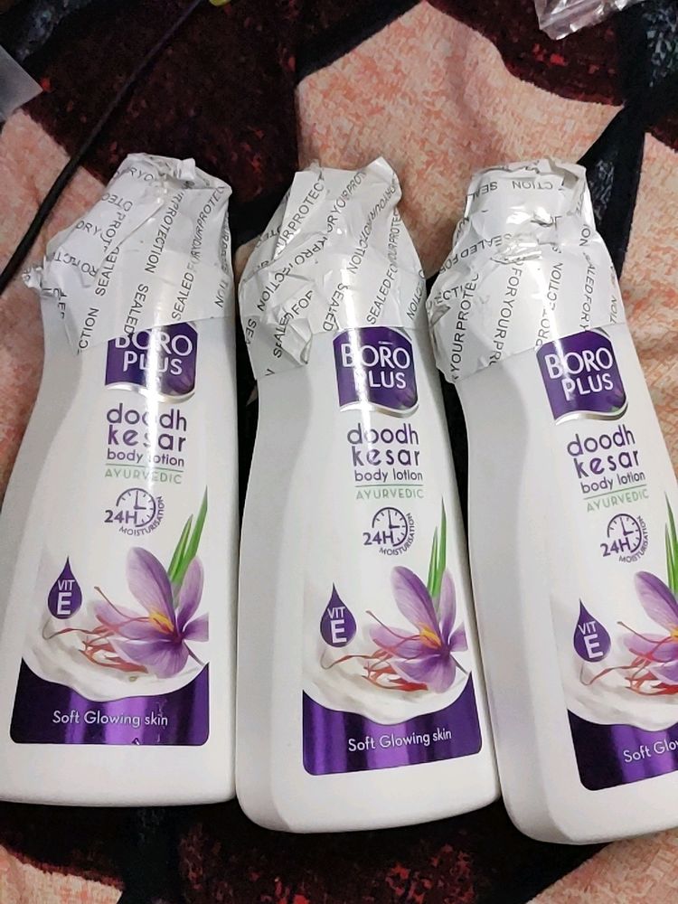 3 Boro Plus Doodh Kesar Body Lotion