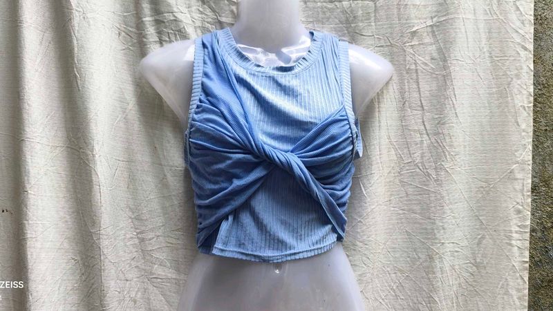 CUTE SKY BLUE TOP