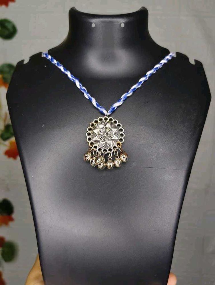 Ethnic Jhumki Necklace