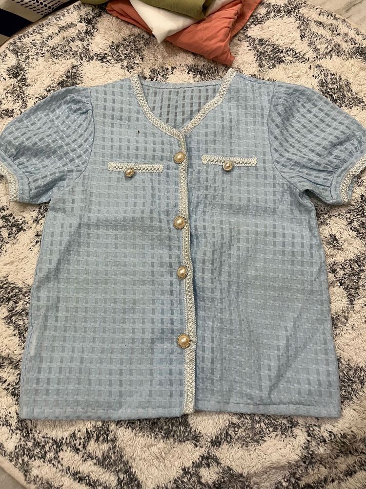 Blue top