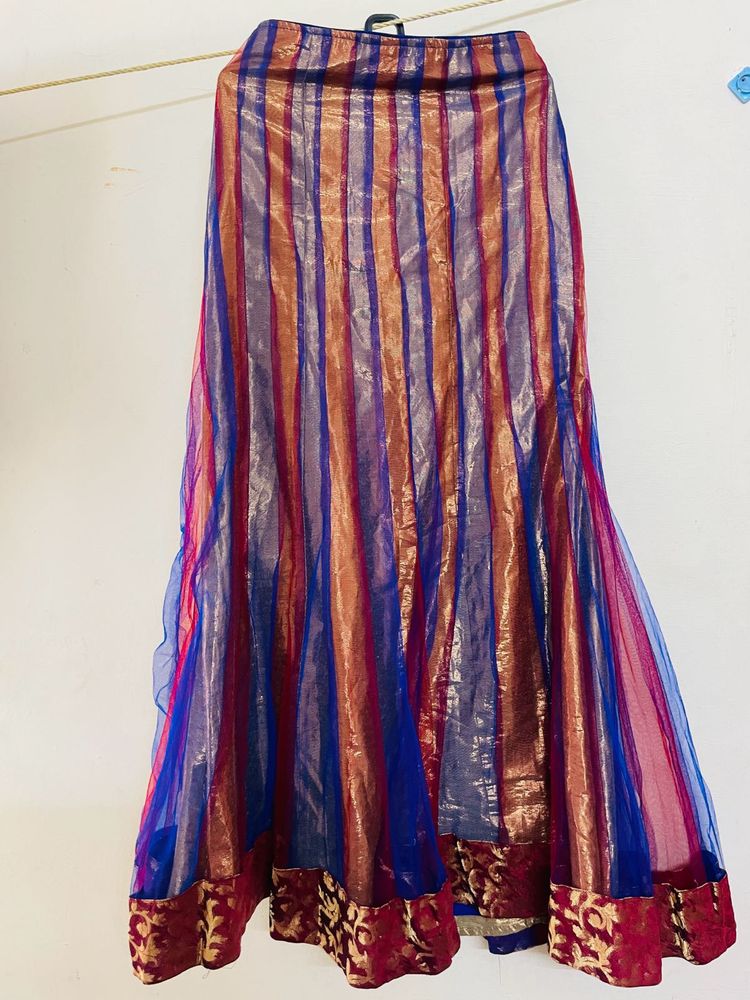 Striped Maxi Skirt