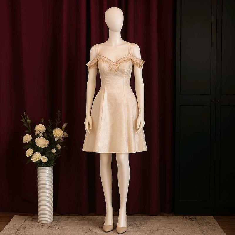 sale🎊🎉🌕Elegant Off-Shoulder Dress