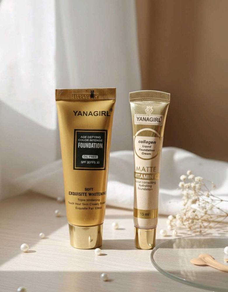 Yana Girl Duo: Flawless Finish Foundation Combo
