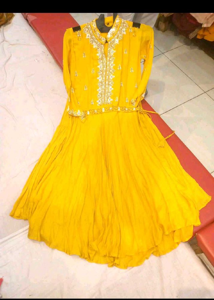 Embroidery  Sharara Dress