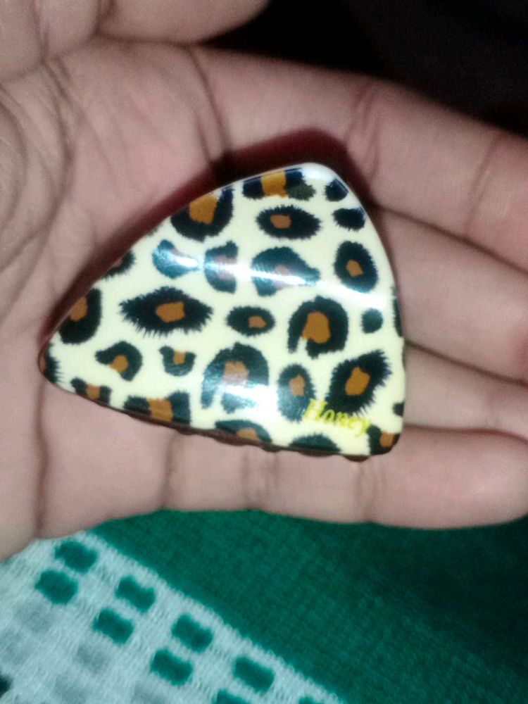Leopard Print Hair Clip
