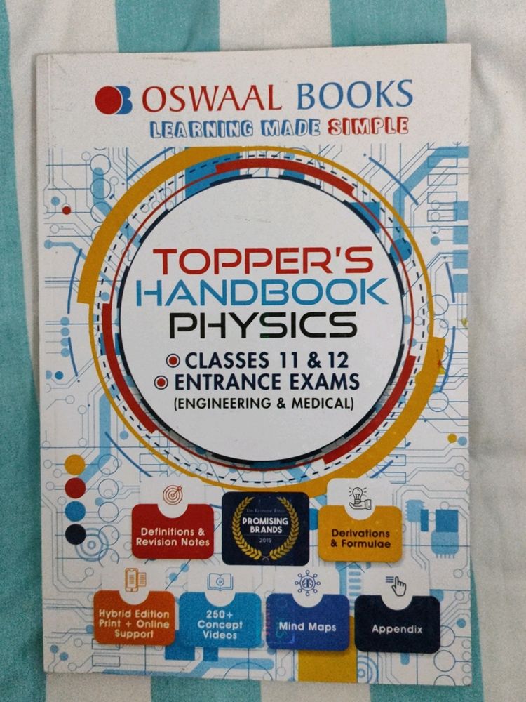 Oswaal Topper&#39;s Handbook Physics Class 11&amp;12