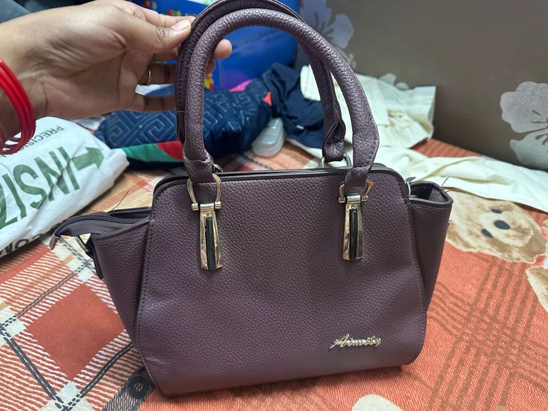 Dusky Purple Handbag.