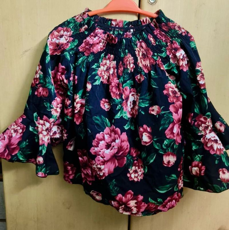 Floral Print Top