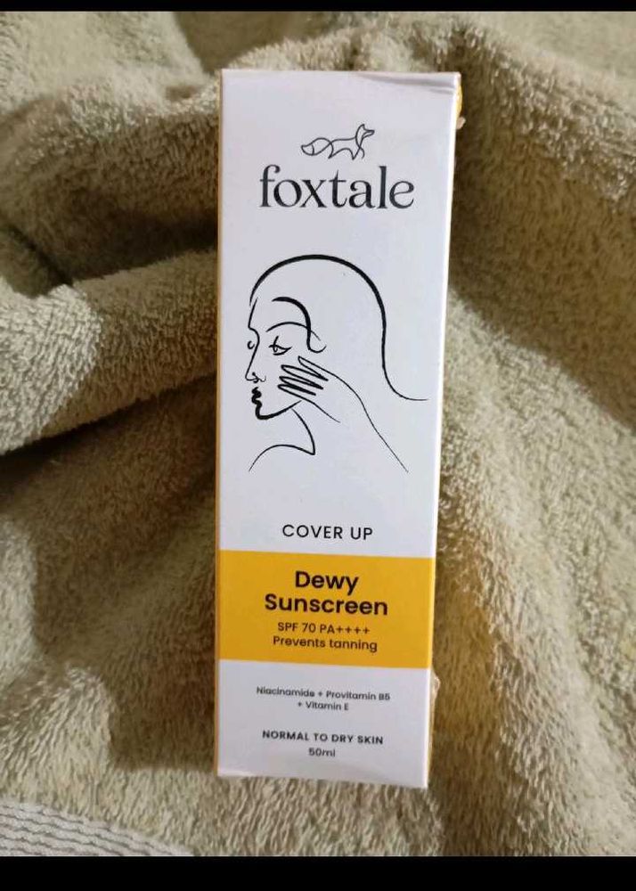 Foxtale Dewy Sunscreen