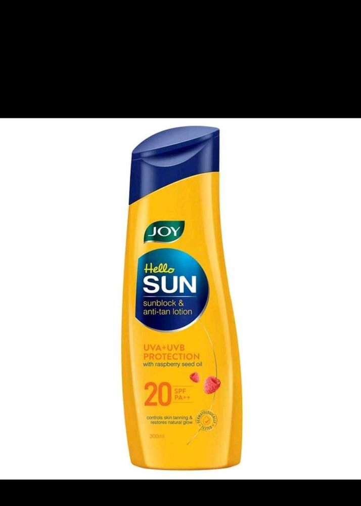 🌞 Joy Hello Sun Block – SPF 20 Shield &amp; Glow!