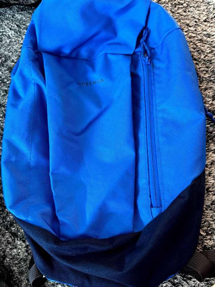 Blue Quechua Backpack