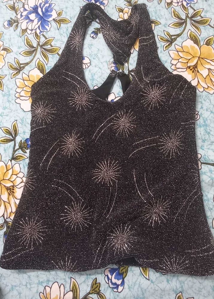 Sparkly Halter Top