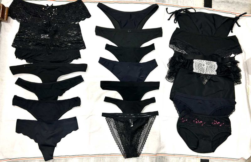 🇳🇿💫Pack Of 20 Black Briefs 💞🩲