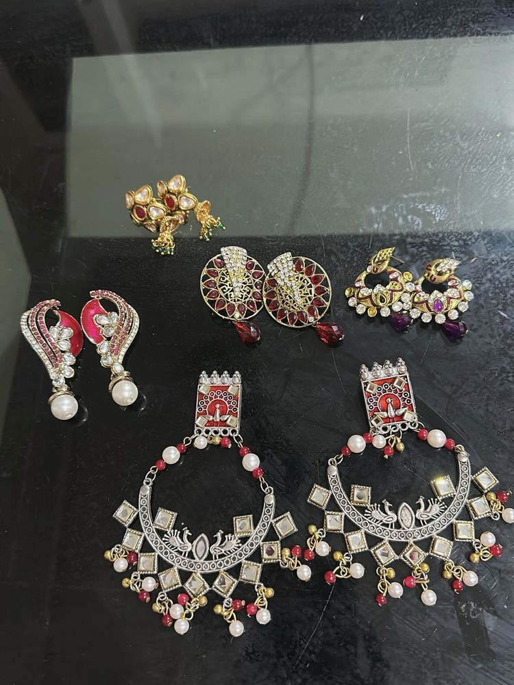 5combo Earrings Sets