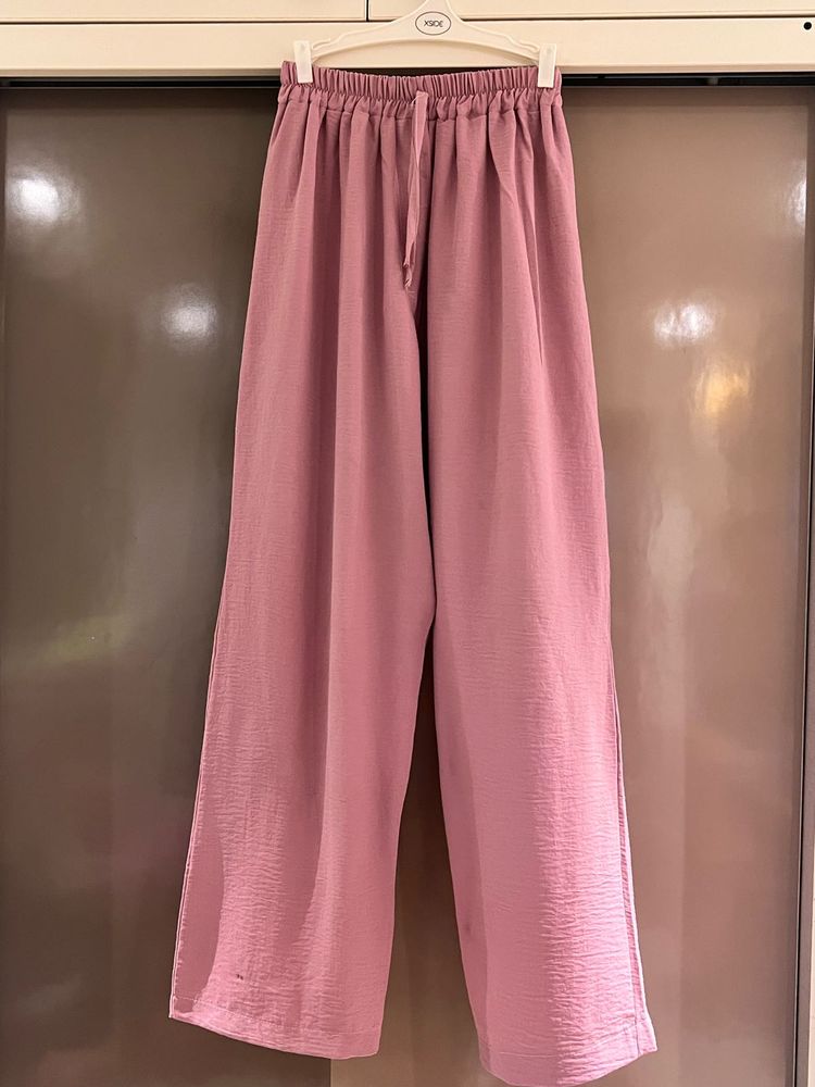 Pink Palazzo Pants