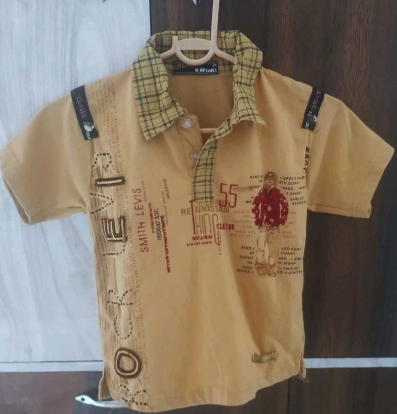 Collar T-Shirt for Boys