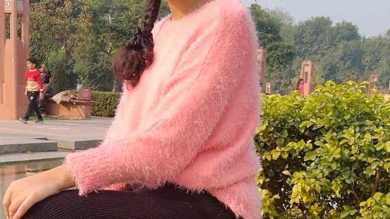 Pink Fuzzy Knit Sweater