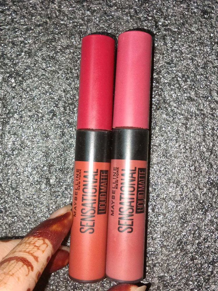 Maybelline Sensational Liquid Matte Lipsticks