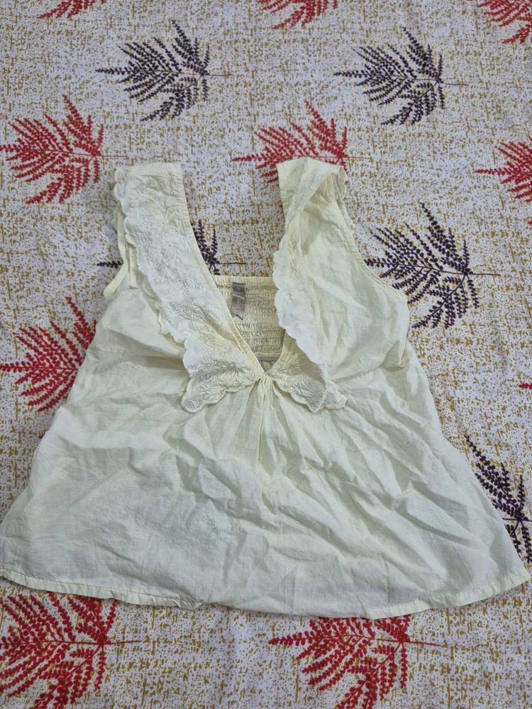 Embroidered Top