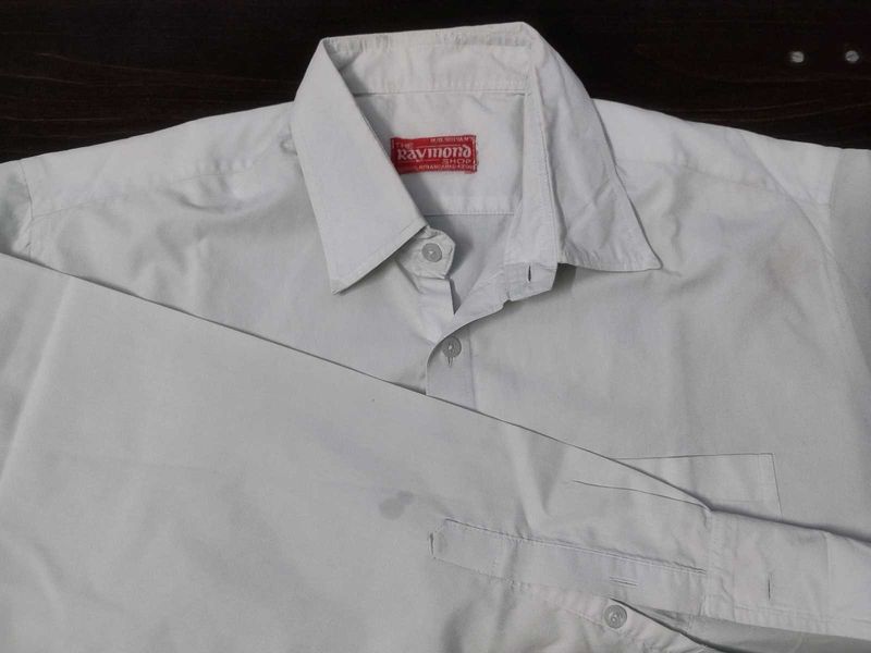 Raymond Men&#39;s White Shirt